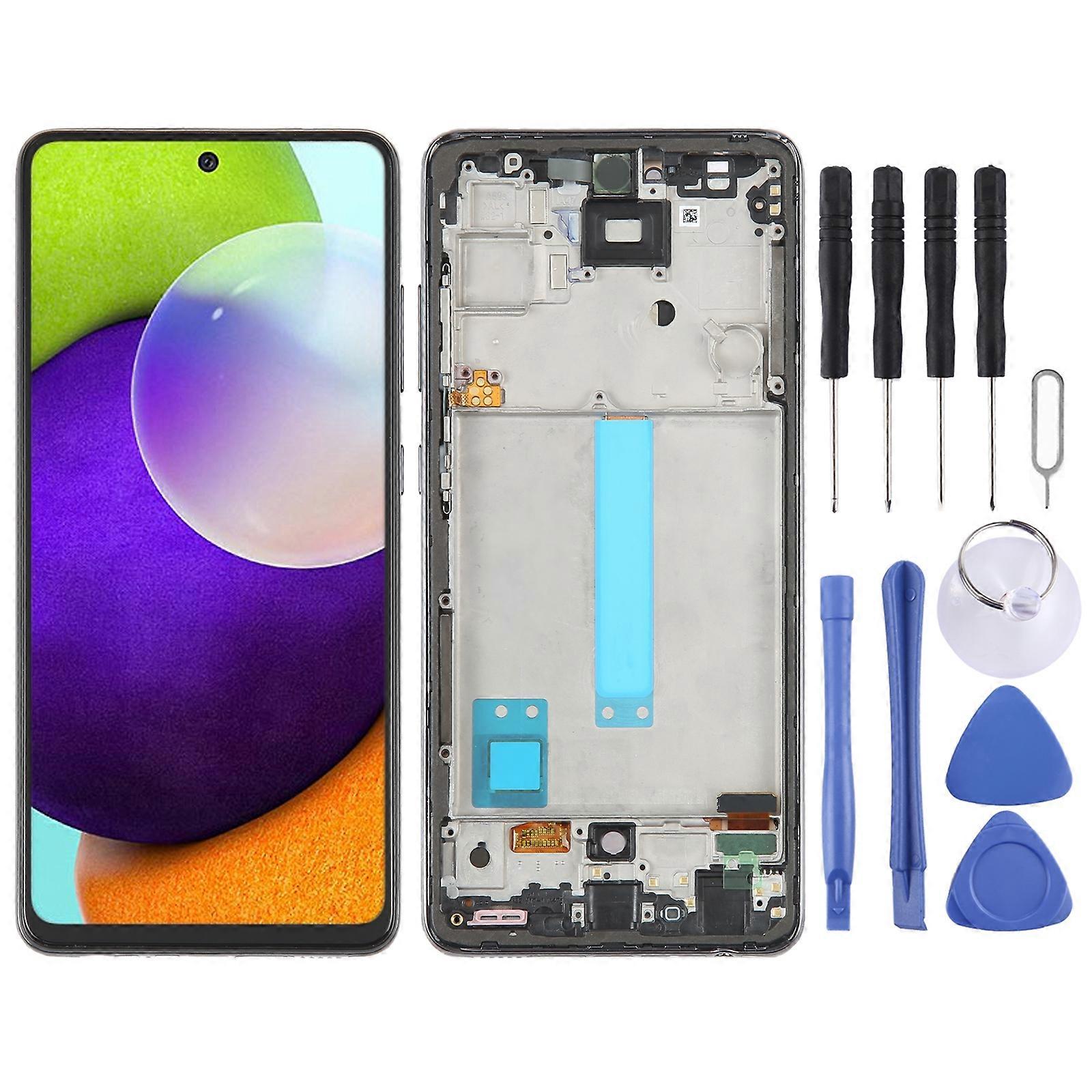 6.33 ιντσών οθόνη OLED LCD για Samsung Galaxy A52 4G SM-A525 Digitizer Πλήρης συναρμολόγηση με πλαίσιο για Samsung Galaxy A52 4G SM-A525 (6.33 ιντσών OLED)