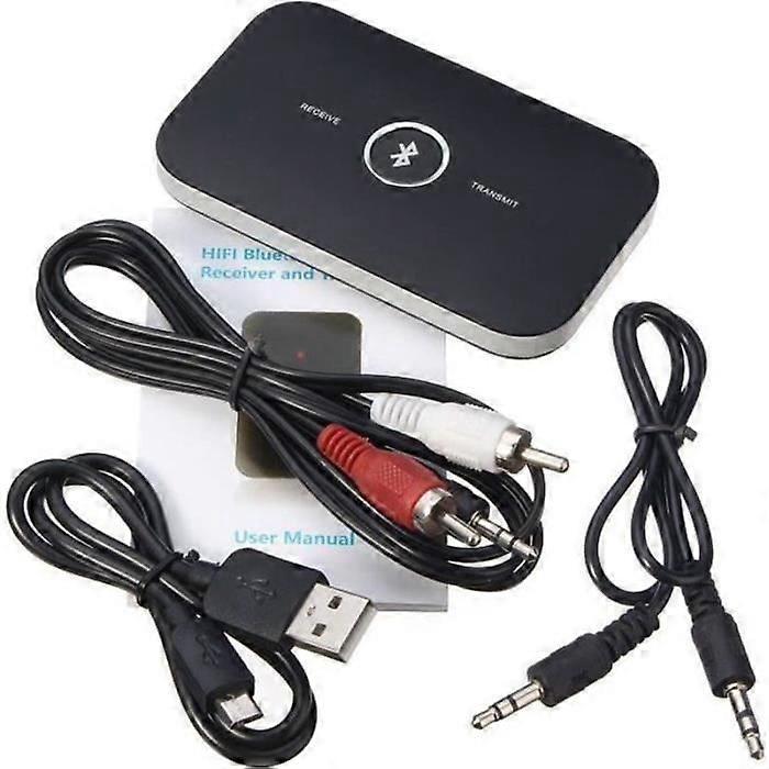 HIFI Wireless Bluetooth 2 in1 Audio Transmitter Receiver 35MM RCA Music Adapter