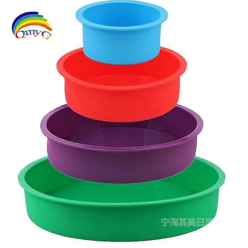 Silicone Cake Mold Baking Bakeware Pan Round Multiple Sizes ,round Silicone