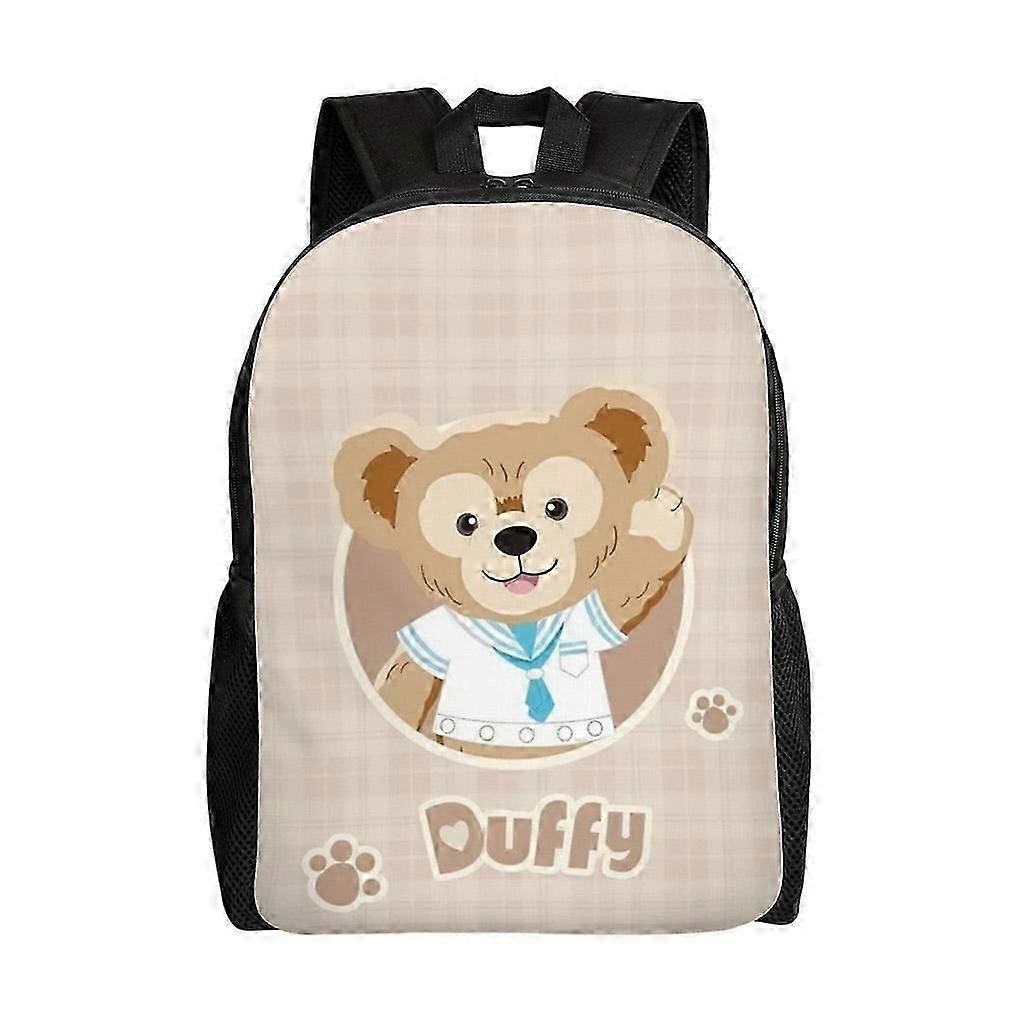 c4674 Duffy Versatile Backpack Washable casual style School Student Backpack Trendy Oxford Cloth Computer Bag  jjn4674