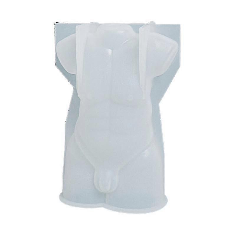 3D Körperform Kerze Harz Form Weiblich Männliche Körper Modell Ornamente Silikon Form, 1