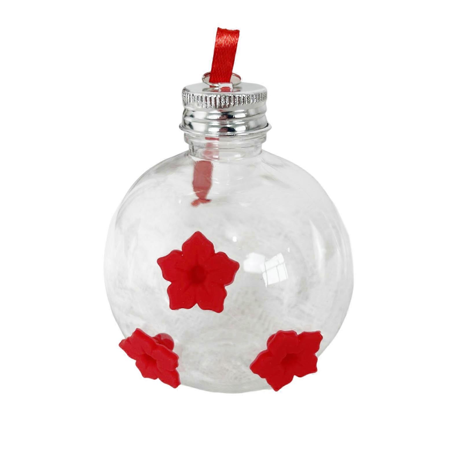 Hanging Hummingbird Feeder Three Flower Bottle Bird Feeder Flower Bird Feeder Hummingbird Water Feeder