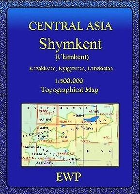 Chimkent Topographical Central Asia Maps S
