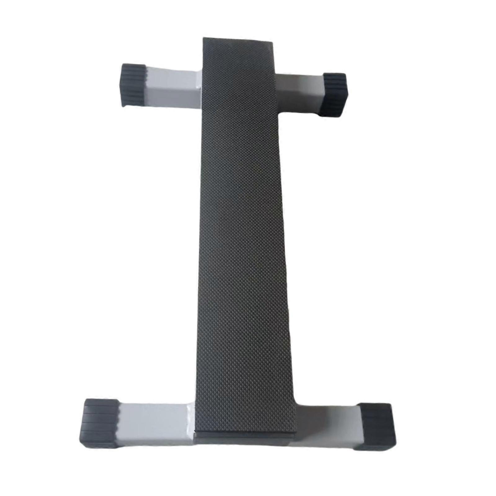 Barra de Elevação de Bezerro de Aço Bloco de Elevação de Bezerro para Perna Interna e Externa Exercício Cinza