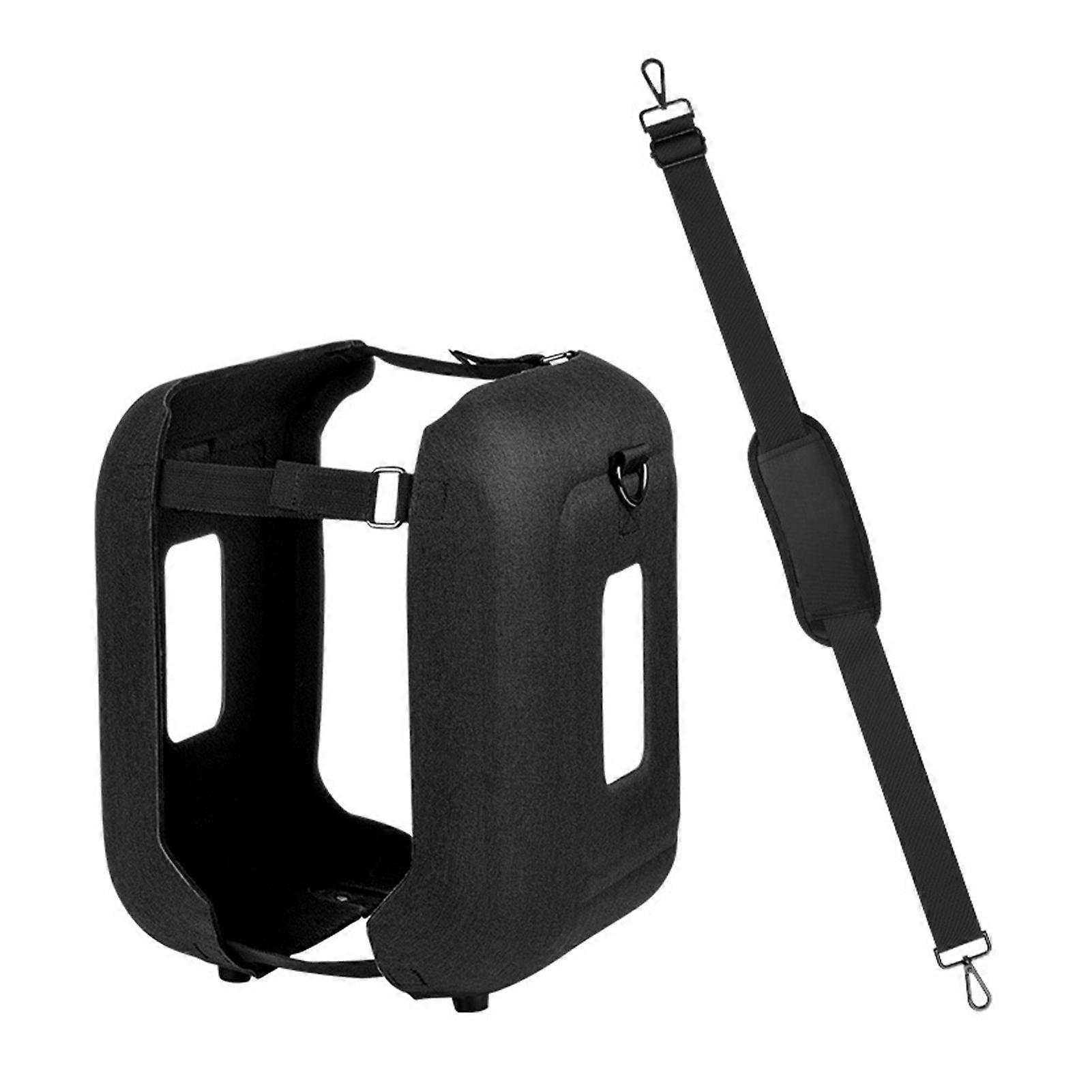 EVA Travel Carrying Speaker Bag Case with Shoulder Strap Shockproof Protective Shell Hands-Free Portability Easy Carry Premium Protection Case Compati