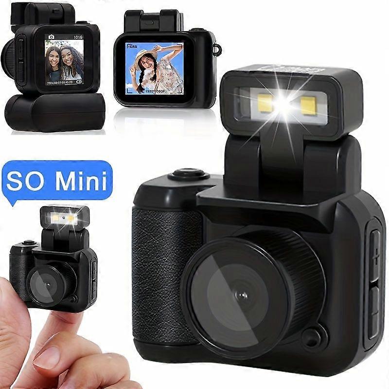 Digital Camera 1080P Compact Digital Camera 1.4 Inch Lcd Screen Black