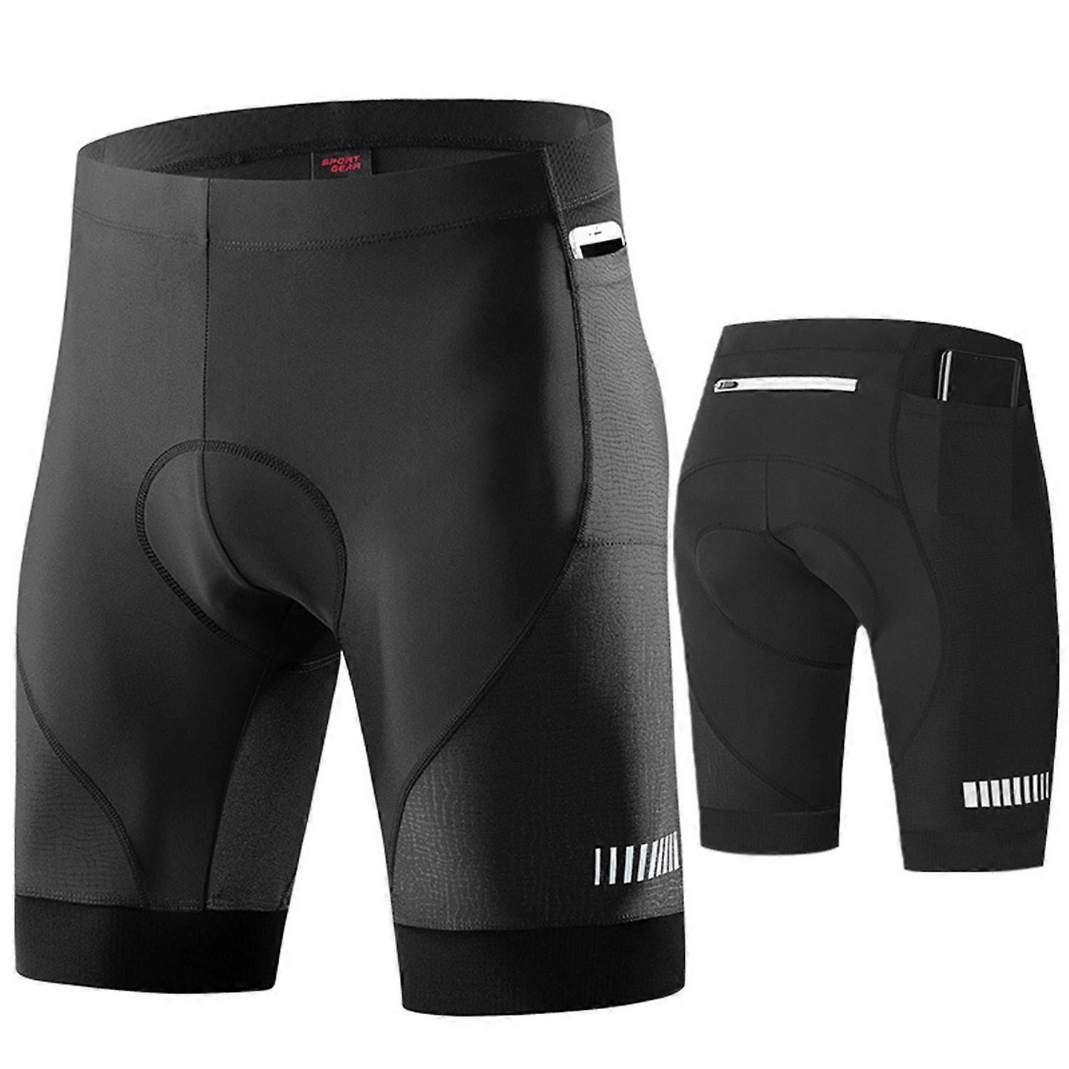Men's Bike Shorts with Padding Breathable and Evaporates Sweat Silicone Cushion Mountain Bike Short