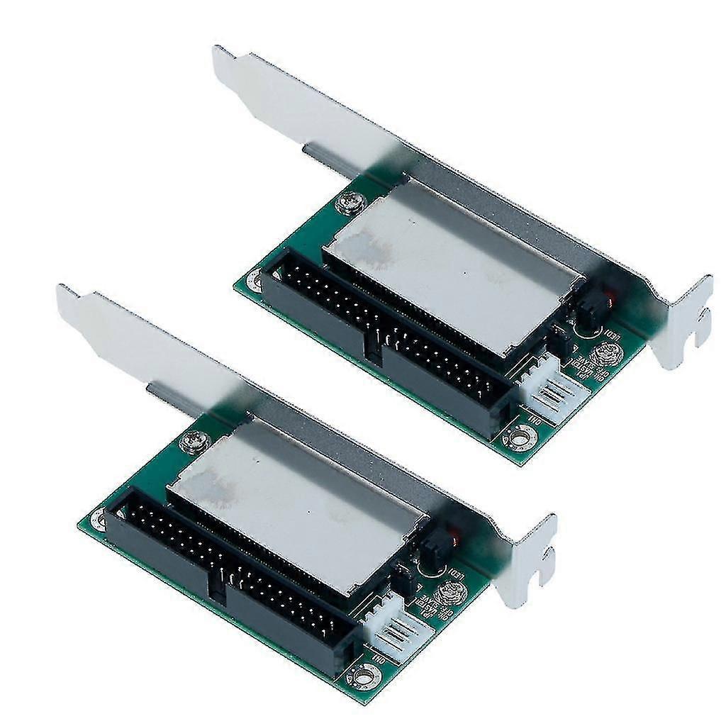 2pcs cf zu ide adapter cf zu ide cf zu 40-poligen Desktop 3.5 mit Lünette