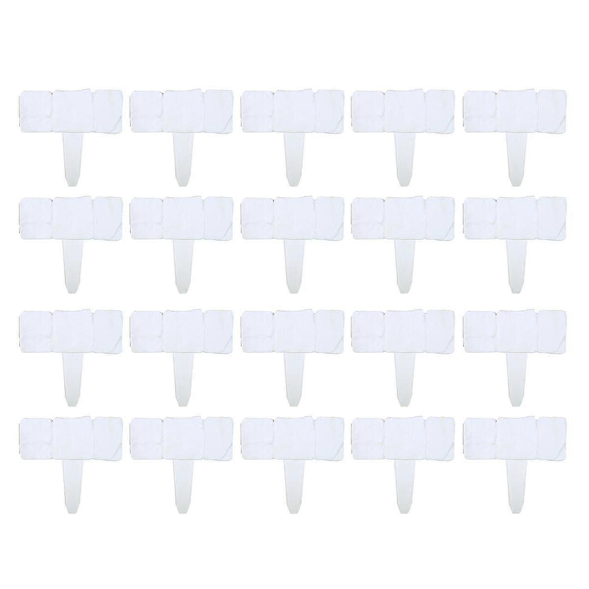 Red Sheet Plastic Fence, Partition Fence, Imitation Stone Courtyard Lawn Villa Decoration Small Fen js