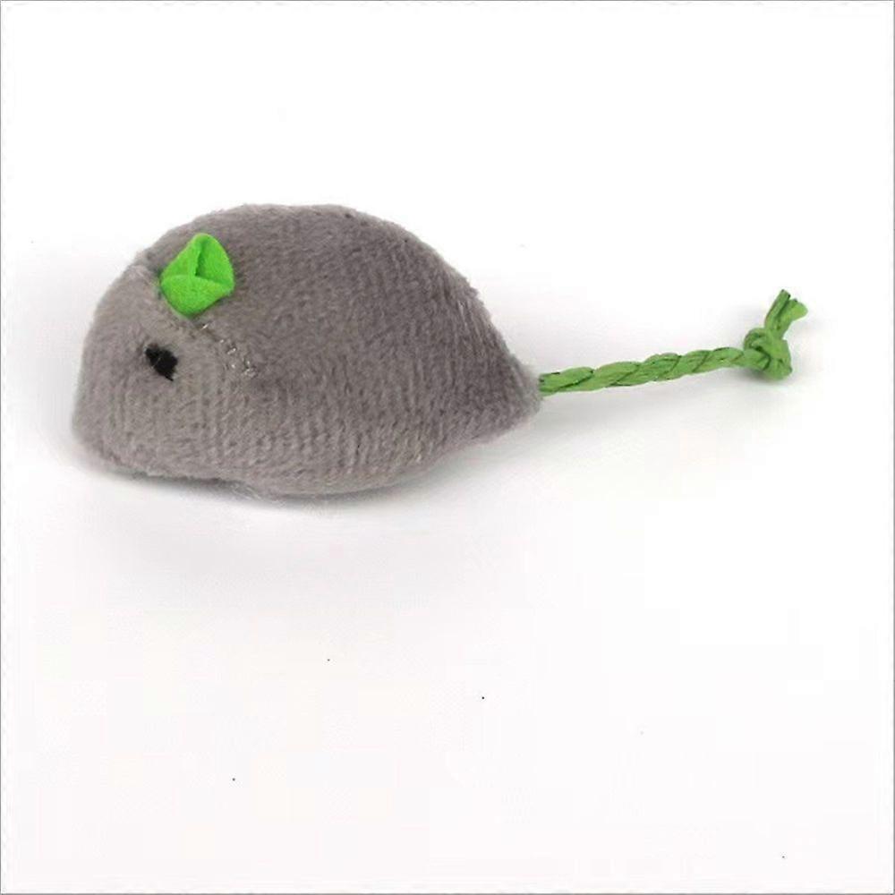 Plush Simulation Mouse Cat Pet Teasing Interactive Toy for Kitten Gifts Supplies