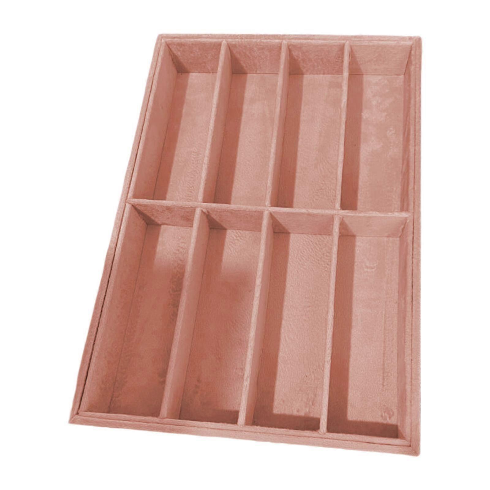 Brillen-Display-Tablett Brillenaufbewahrungsbox Uhrenhalter, multifunktional