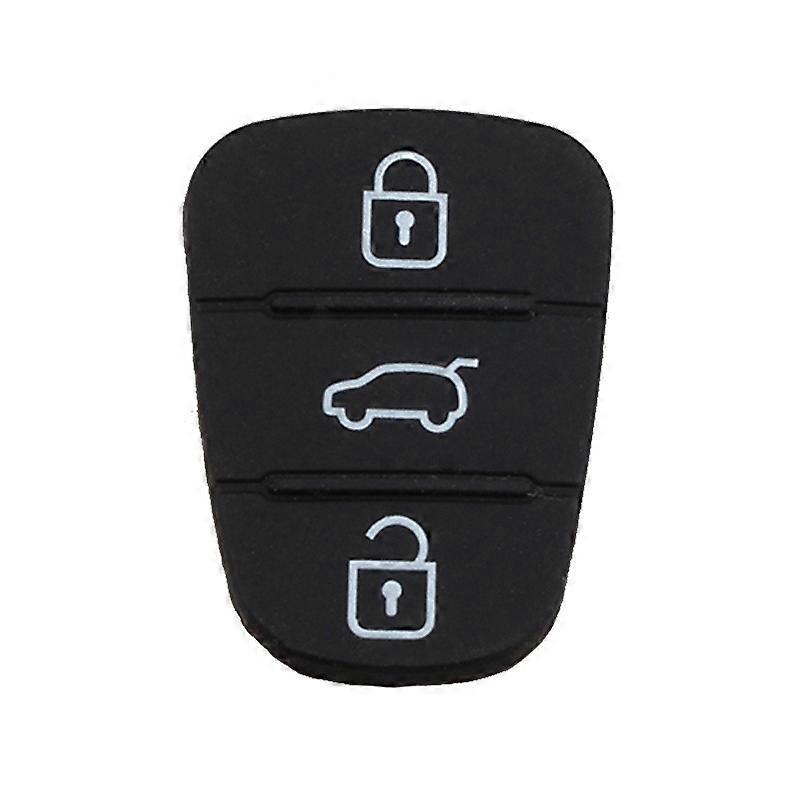 Replacement 3 Buttons Silicone Pad for Hyundai / Kia Car Key Shell, without Battery