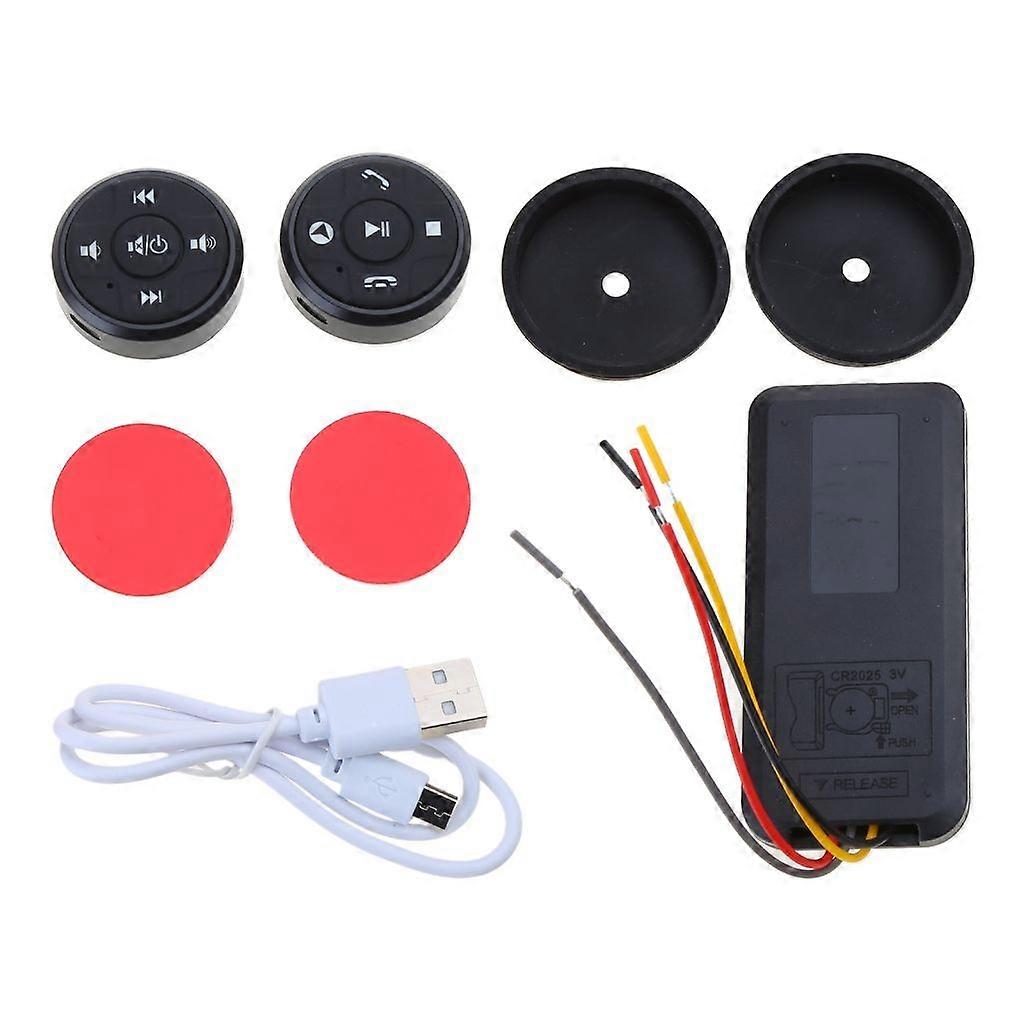 Wireless Steering Wheel Remote Control with 10 Button Steering Wheel Controller