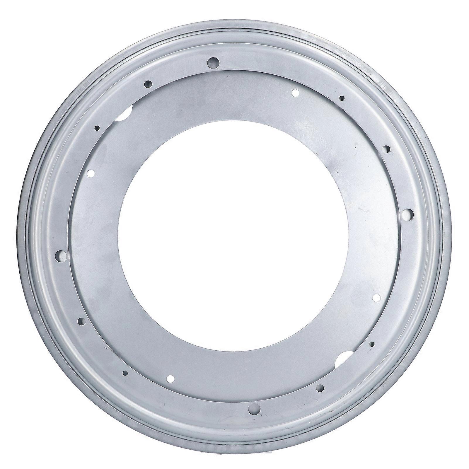 KY‑617 12in Round Rotating Turntable Bearing Plate Hardware for Display Cabinet Wardrobe Furnitures