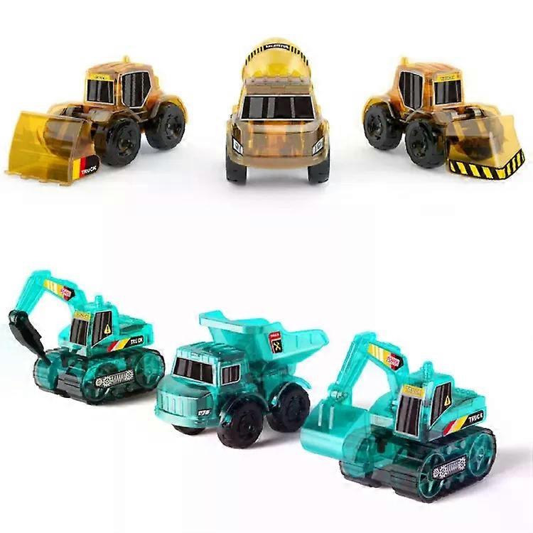 DIY Solar Engineering Vehicle Model-Assembled Educational Toy by