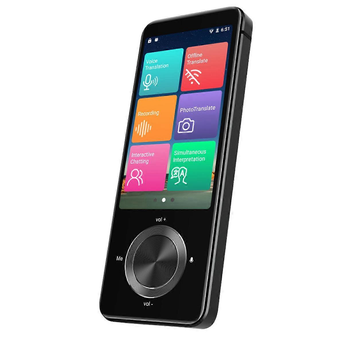 M9 Language Translator Device,Voice Text Photo Recording Translation- Two Way Real Time Portable Support WiFi Hotspot 137 Languages for Children