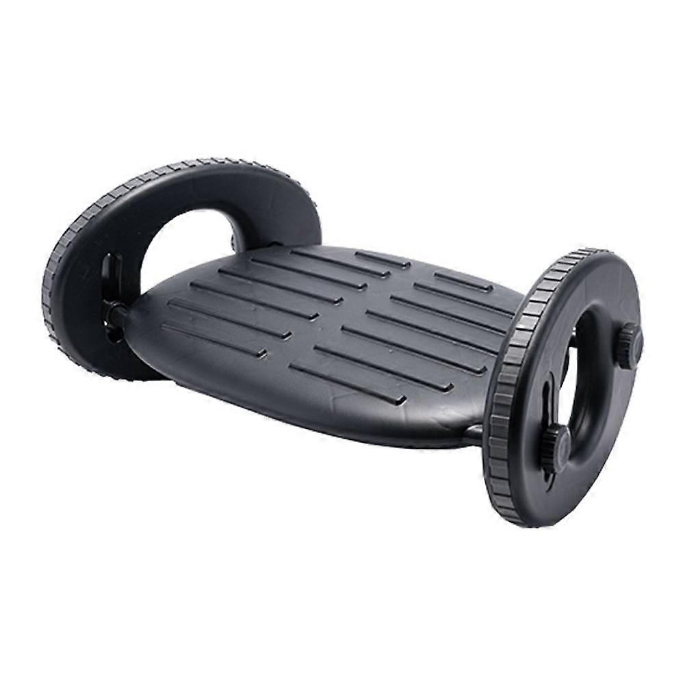 仕事やリラクゼーションに快適なプラスチック製の高床式フットレスト