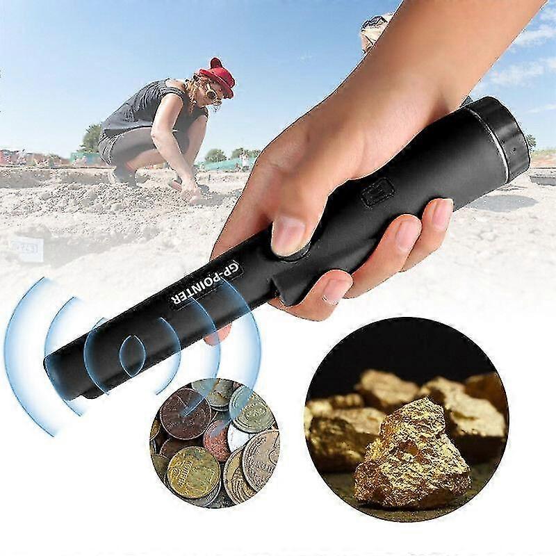 Handheld Metal Detector 360 Side Detection with LED Precision Scanner