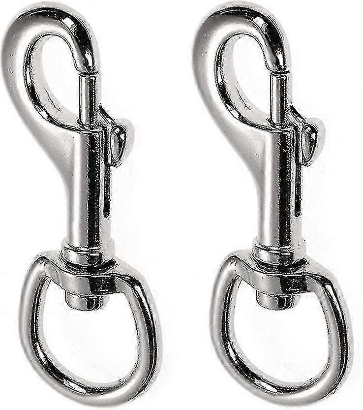 JiaWei 2 Pieces Pet Swivel Hooks, Dog Swivel Hooks, Swivel Trigger Clips, Swivel Snap Hooks, For Collar Dog Back -J 8WZ