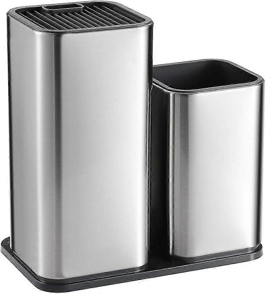 Space Saving Knife Holder - Universal Knife And Scissor Shelf For Easy Cleaning - Suitable For Home Use