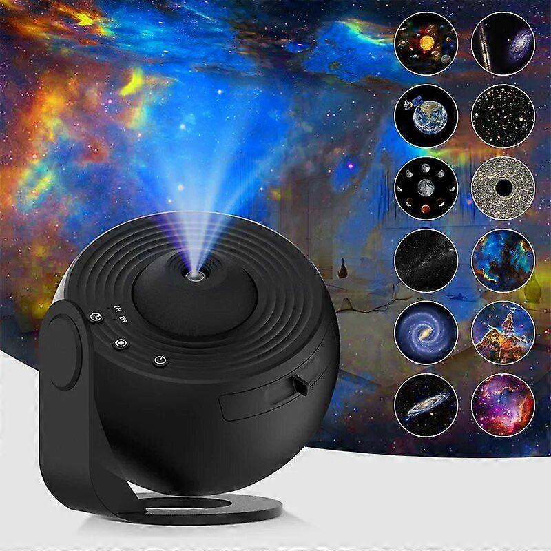 Night Light Galaxy Projector Starry Sky Projector 360 Rotate Planetarium Lamp For Kids Bedroom Valentines Day Gift Wedding Dec