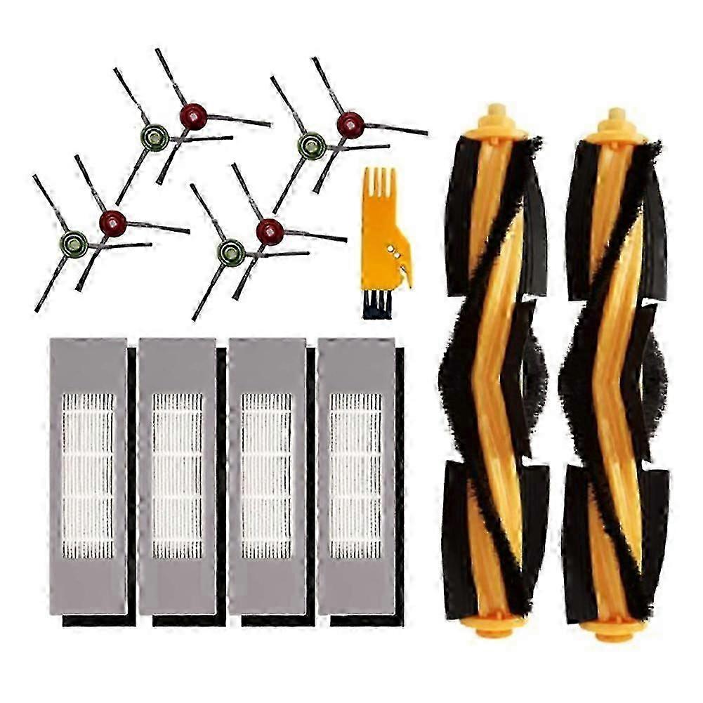 15Pcs for Deebot OZMO 920 950 T5 T8 T9 Series Robot Vacuum Cleaner Main Side Brush HEPA Filter Acce