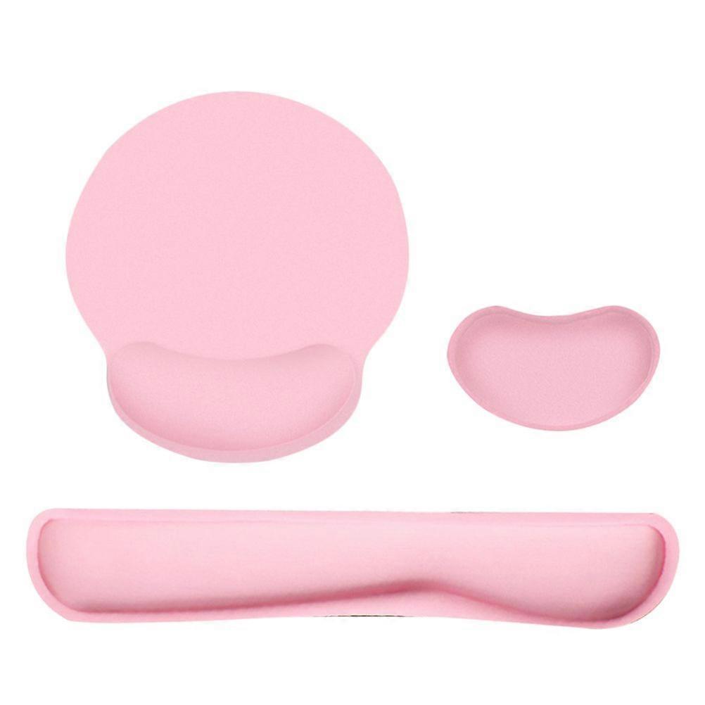 1 Set Mouse Pad Mouse Wrist Rest Keyboard Wrist Rest Computer Accessory