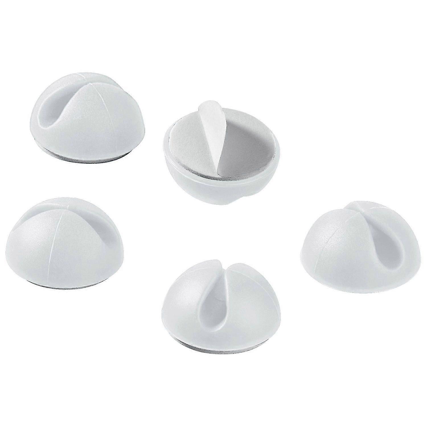 5 Pcs Multipurpose Desktop Cable Tidy Holder Clips Wire Cord Line Fixer Wire Cable Organisers Charg