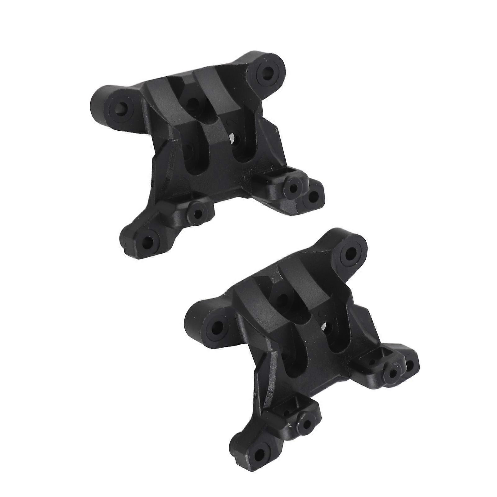 2PCS Front Rear Universal Shock Absorbant Mounts for SCY 16101 16102 16103 1/16 RC Car Black 