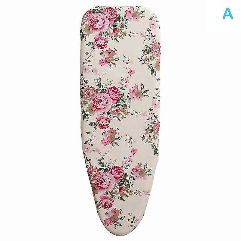 Ironing Board Cover Scorch Resistant, Extra Thick Cotton Iron Cover With Padding Heat Reflective Heavy Duty Pad Approx 120x38cm