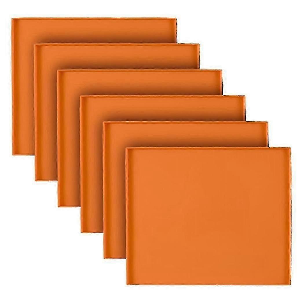 Silicone Dehydrator Trays For Making Fruit Leather, Non Stick Dehydrator Trays With Raised Edge Reusable Silicone Mats