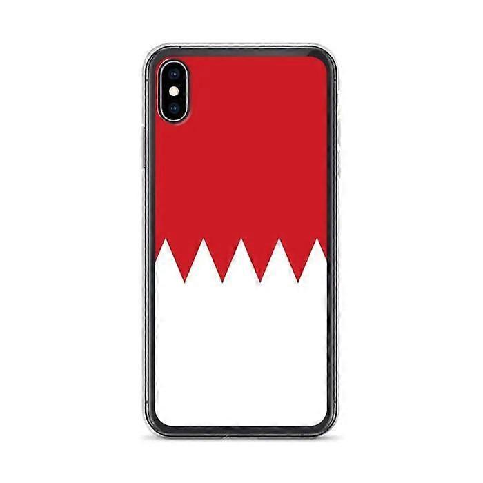 iPhone Case - Bahrain - XS Max - Soft - Multicolor - Flag Design