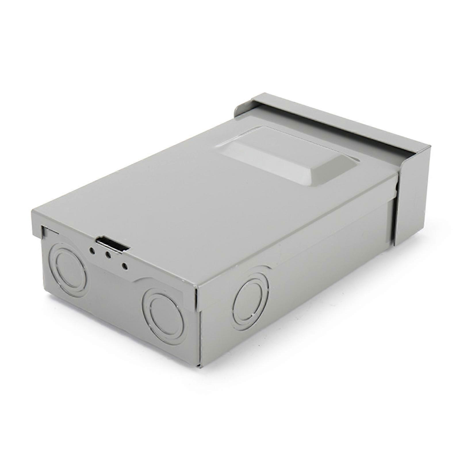 Sturdy 30Amp Disconnects Switches Outdoor Weatherproof Enclosures for Air Conditioning Without Fused Easy Installion