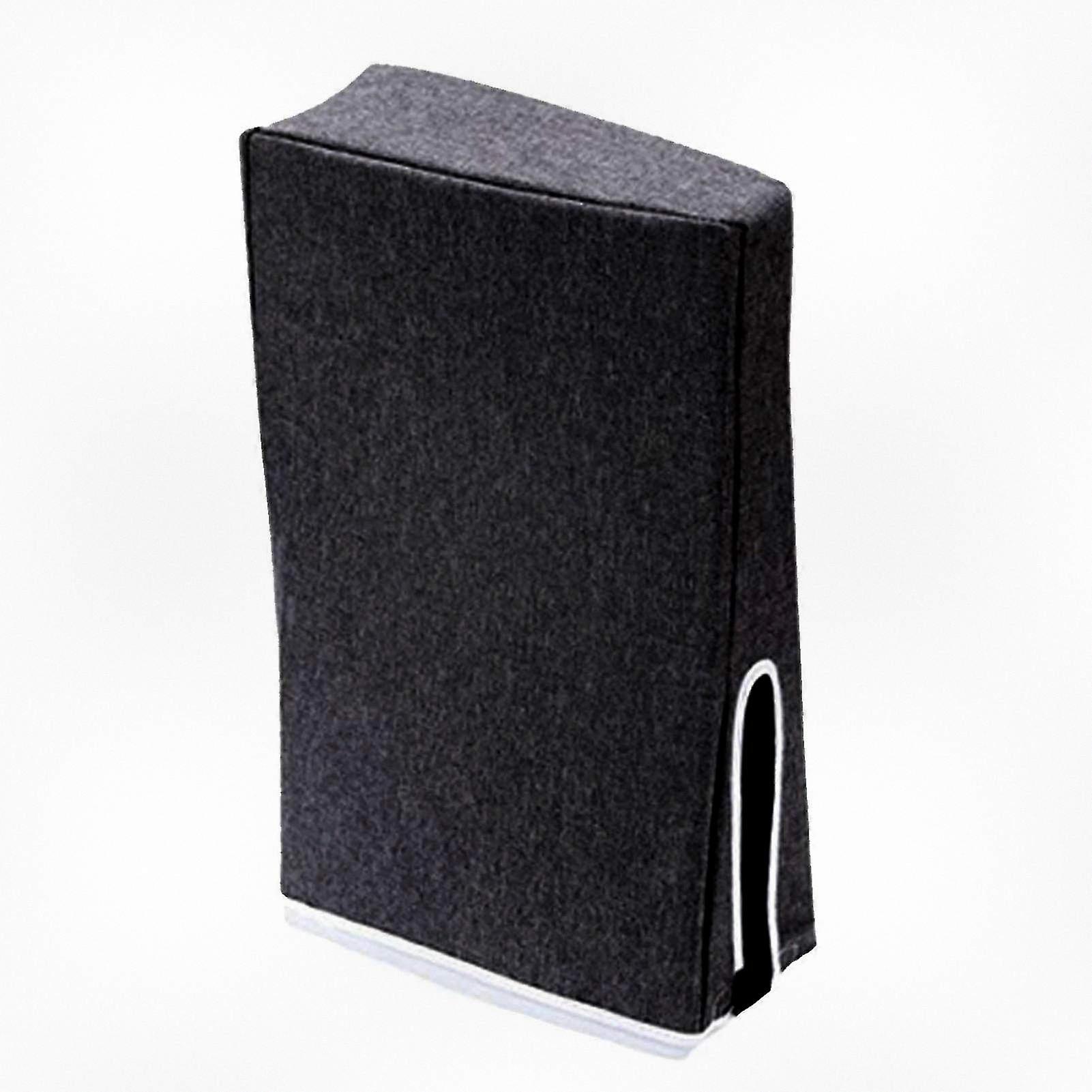 Vertical Dust Cover Protector for Game Console, Oxford Cloth Material, Black Color, Suitable for Certain Brand Game Console