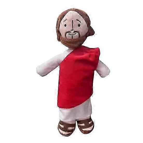 32CM Jesus Plush Doll Stuffed Doll with Smile Christ Savior Plushie Religious Party KB