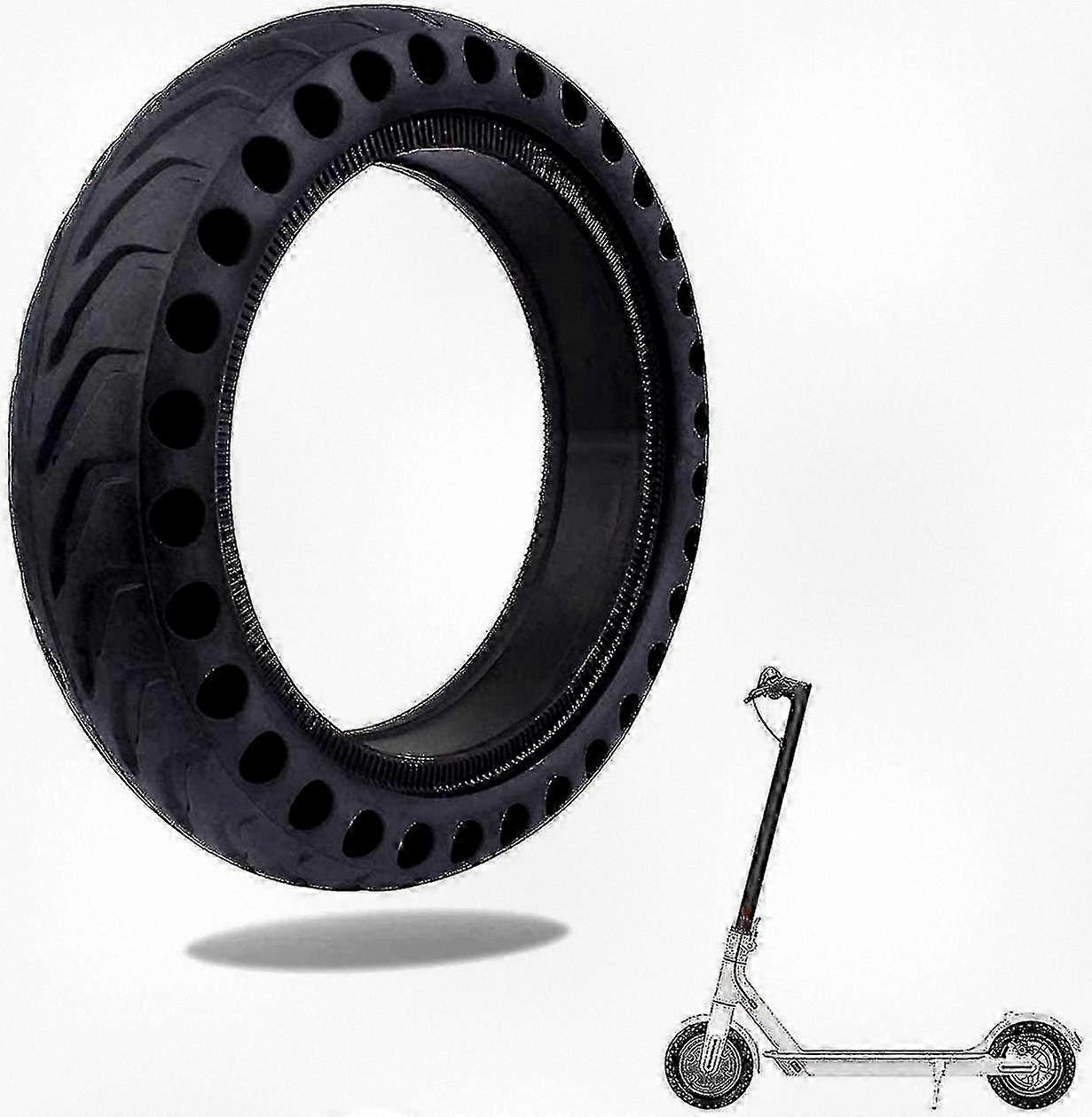 Solid Rubber Puncture-proof Electric Scooter Tire Replacement for Compatible Models