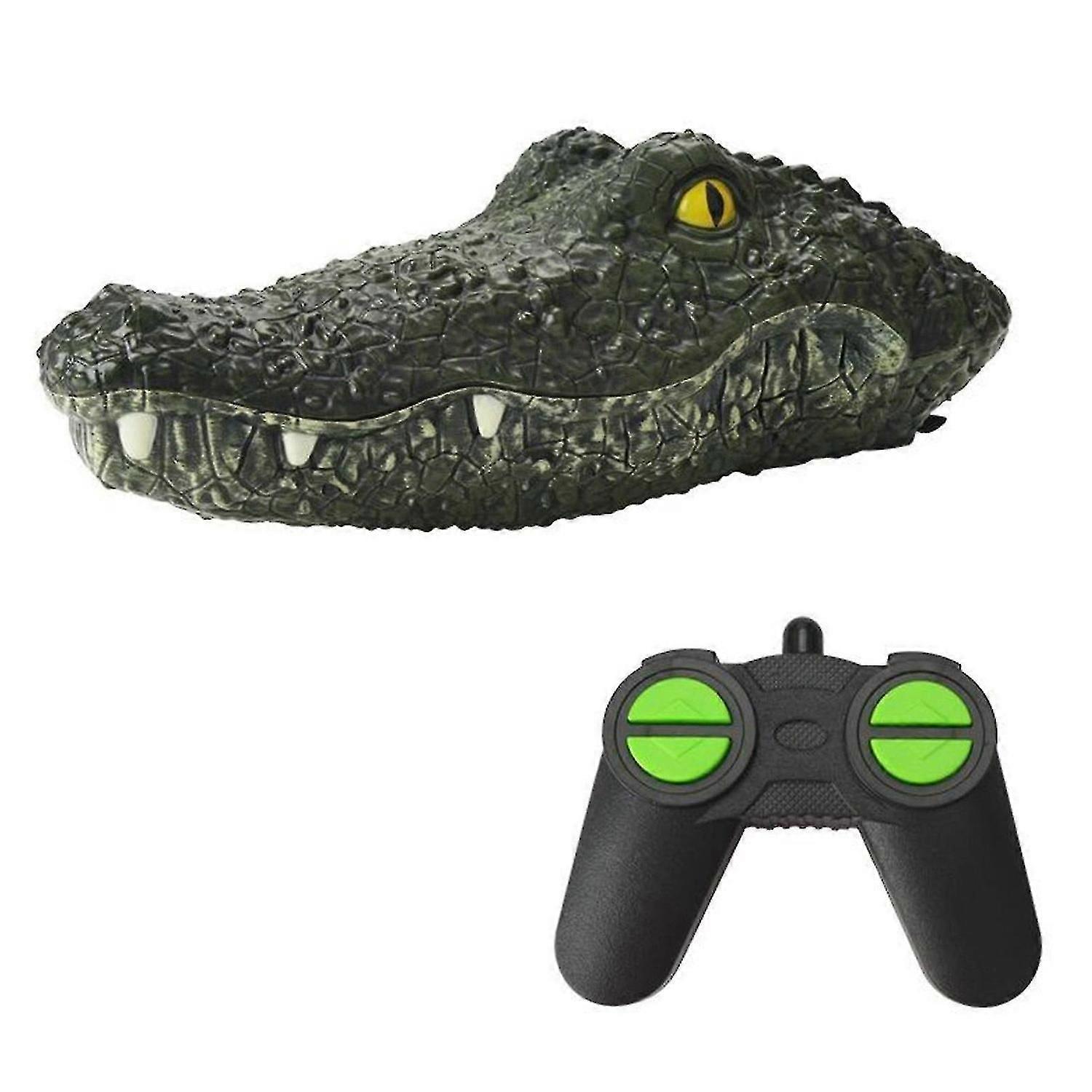 Simulation Crocodile Head 2.4g Rc Boat Remote Control Electric