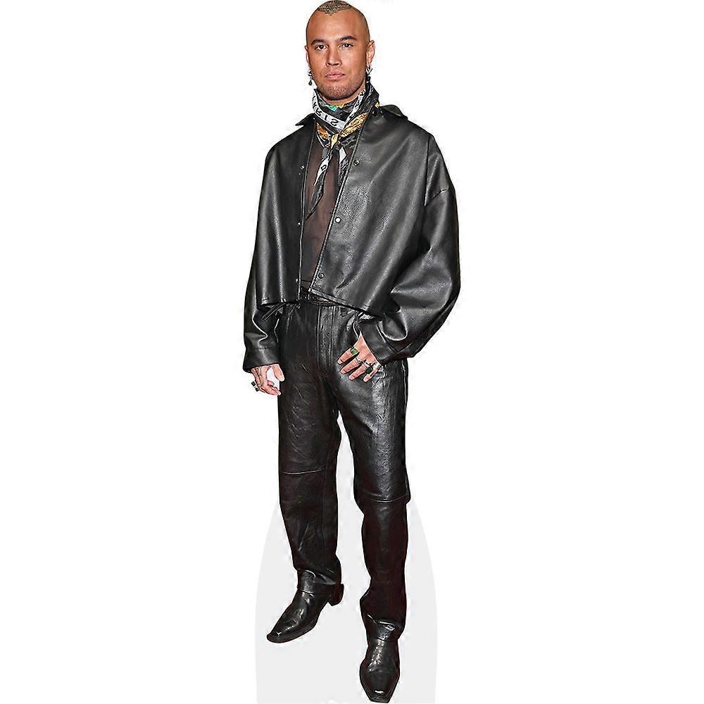 Stan Walker (Leather) Cardboard Cutout (lifesize OR mini size). Standee. Stand Up.