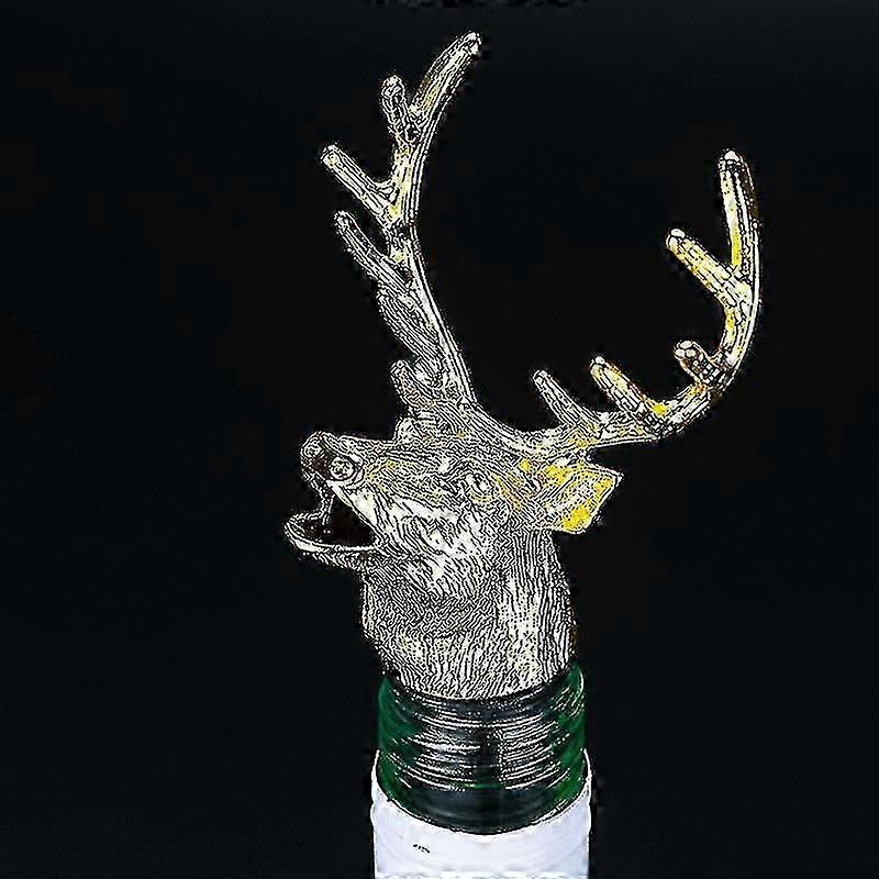 Tyylinen sinkkiseoseläinteemainen viinitulppa ja kaataja