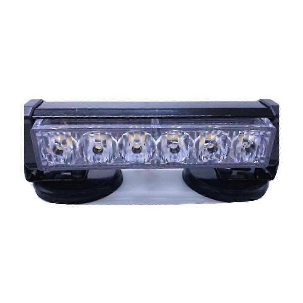 High-Intensity Magnetic Emergency Flashlight with 6 LED Trunk Warning Lamps for Cars