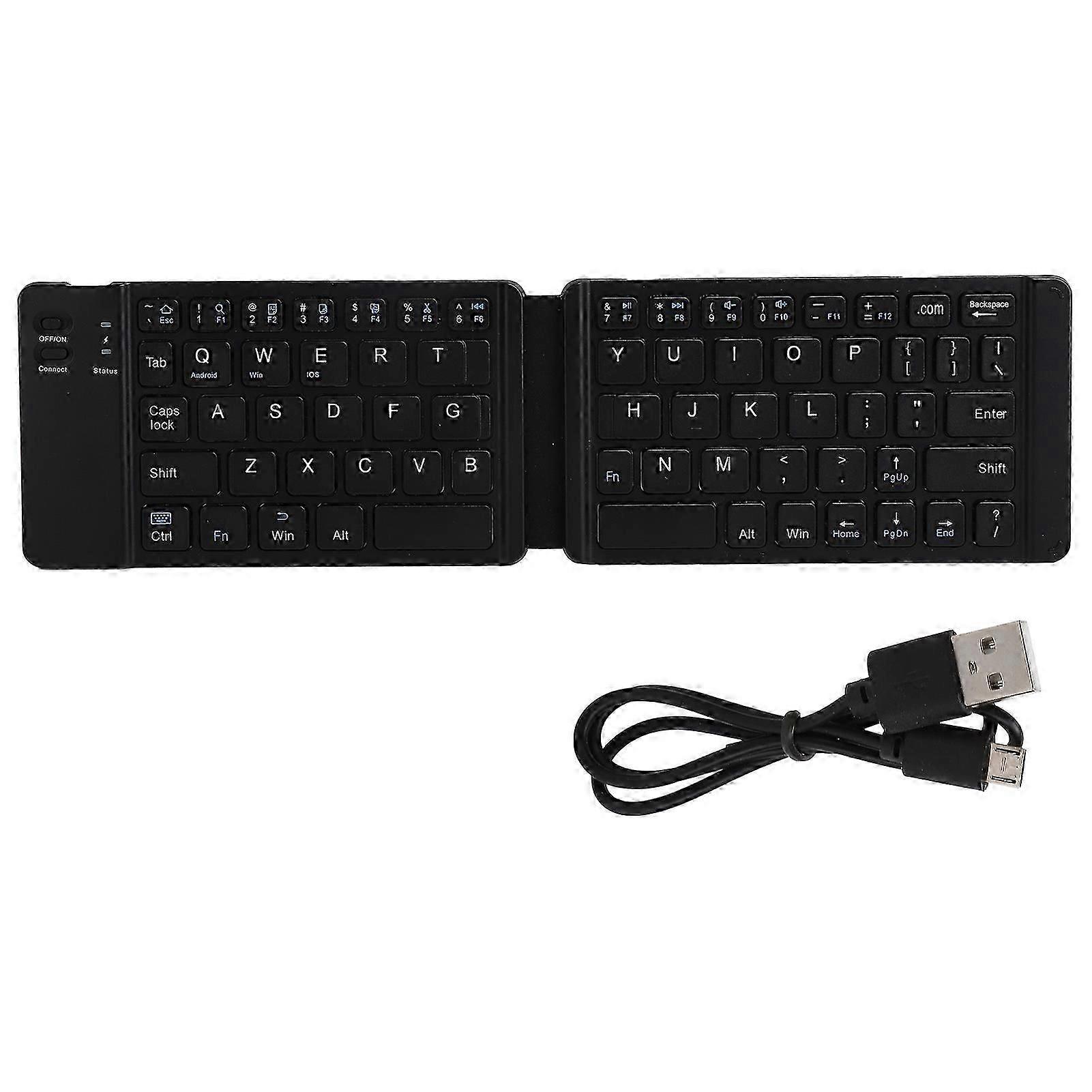 B05 Folding Keyboard Bluetooth 3.0 Wireless Keyboard for Laptop Tablet Computer Accessory