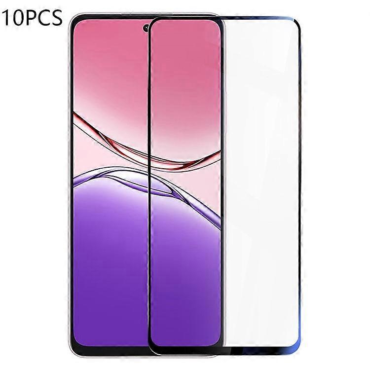 RURIHAI 10PcsはOppo A5 Vitality Edition高アルミニウムシリコンガラスフィルム0.26mm2.5Dスクリーンプロテクターと互換性があります