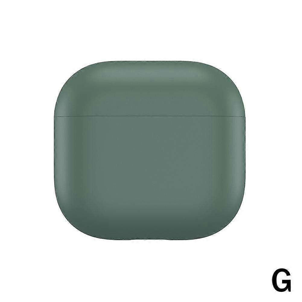 Green (G) for airpods 4$ Applicable to Apple Bluetooth headset forAirPods4 protective case 2024 new forairpods4 silicone split protective cover