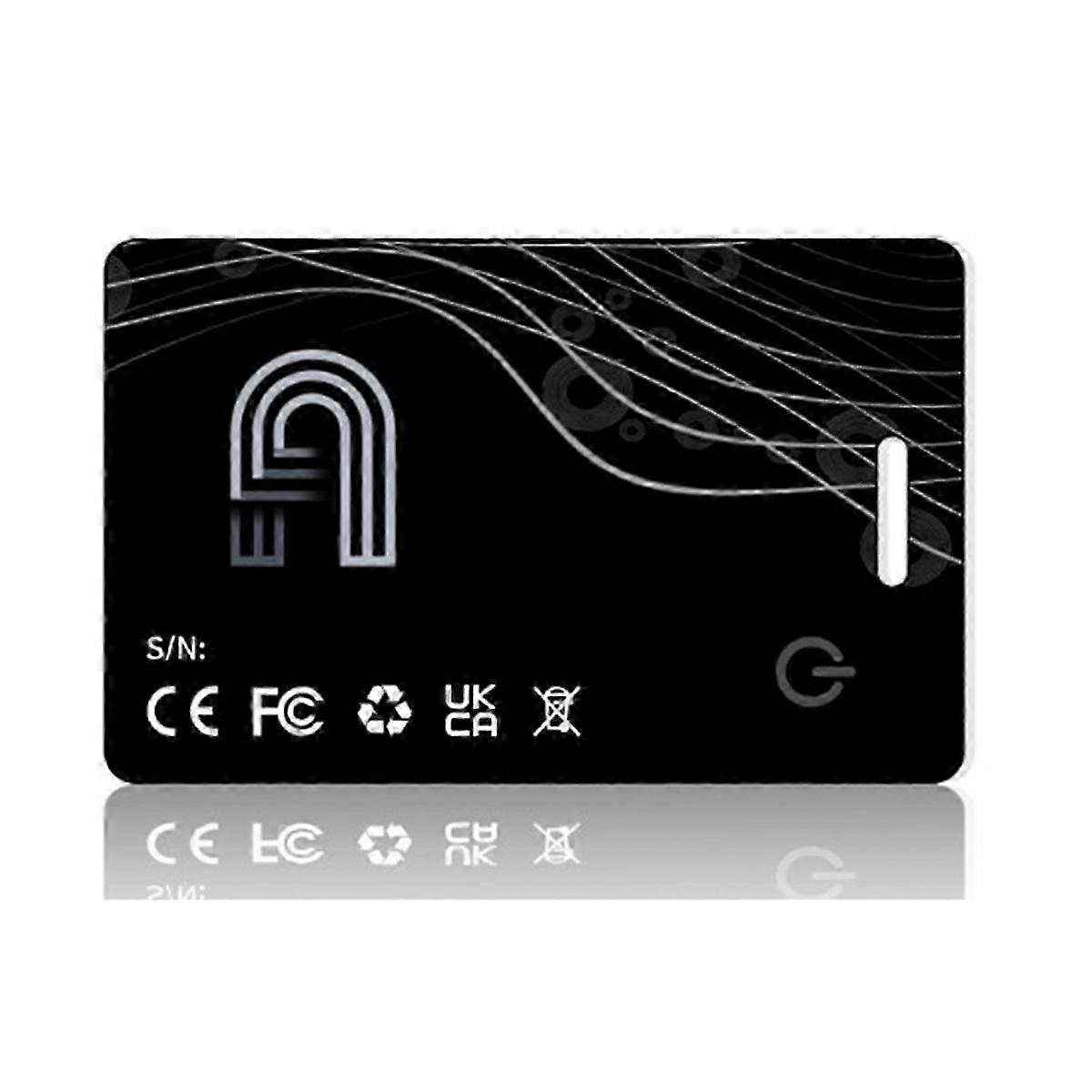 Thin Wallet Card Tracker Wireless Charging GPS Smart Tag