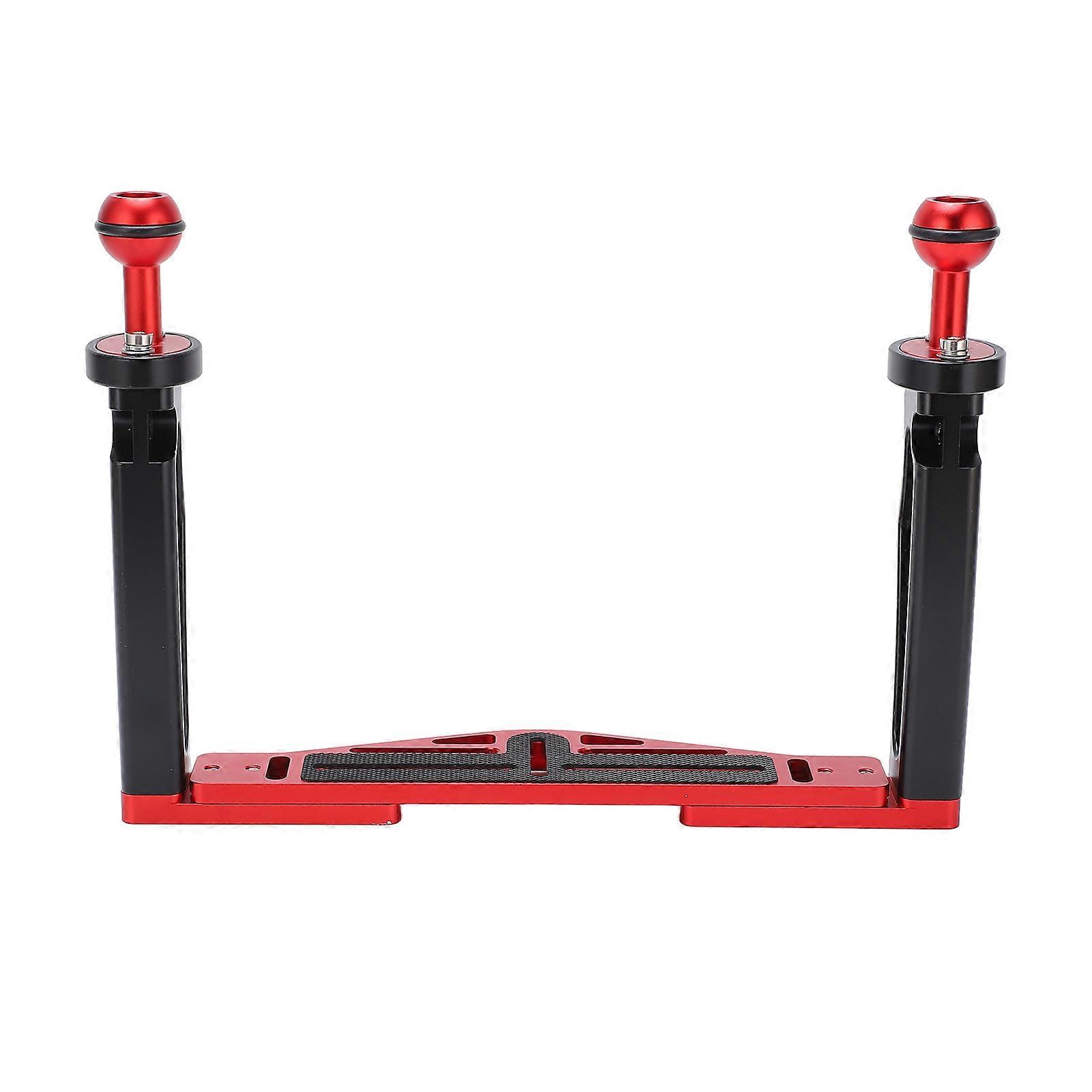 Dual Handle Tray Stabilizer Rig Diving Underwater Camera Housing Case Tray Mount