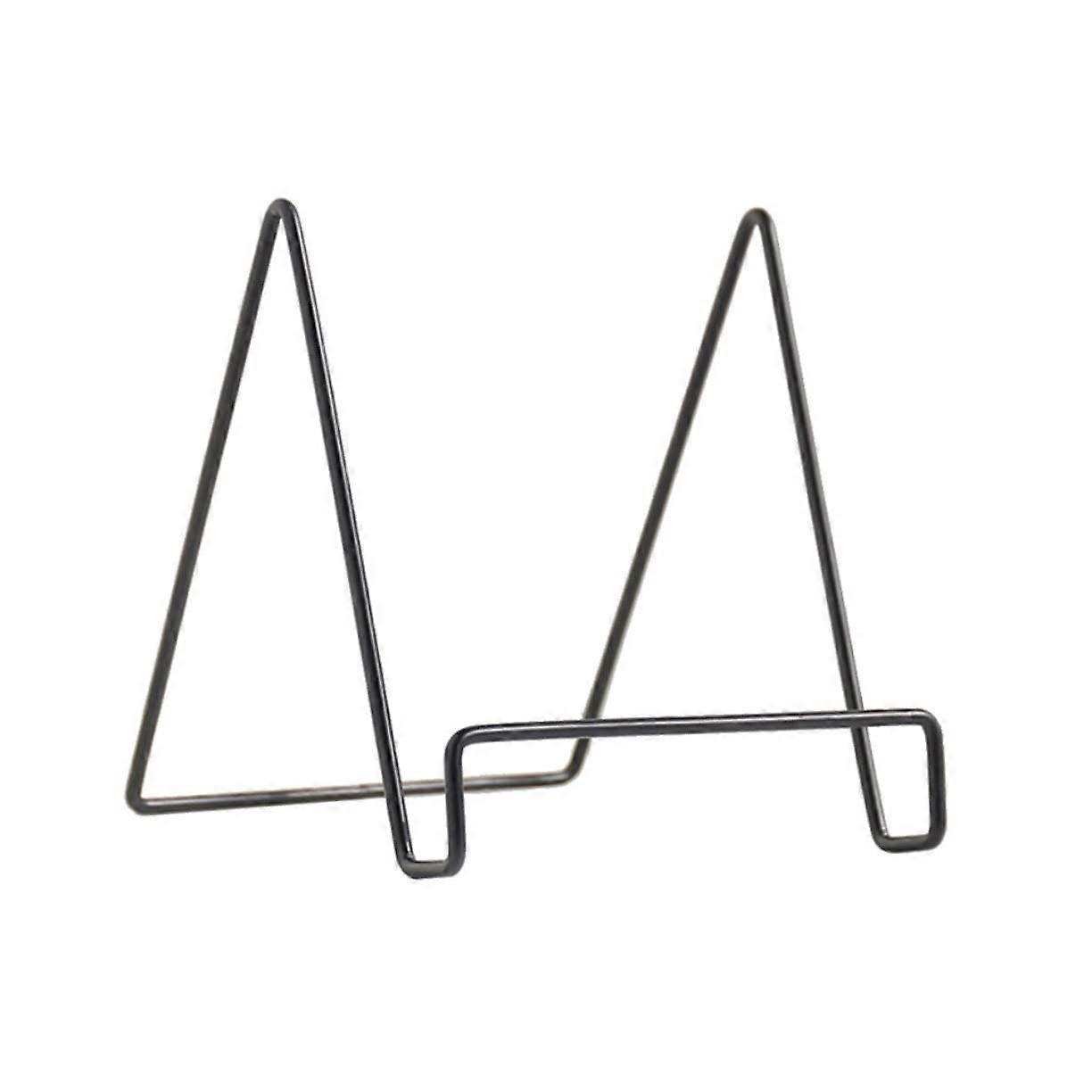 Geometric Frame Bookshelf Black With Magazine Rack And Book Holder Stand Picture Frame Style Home Decor