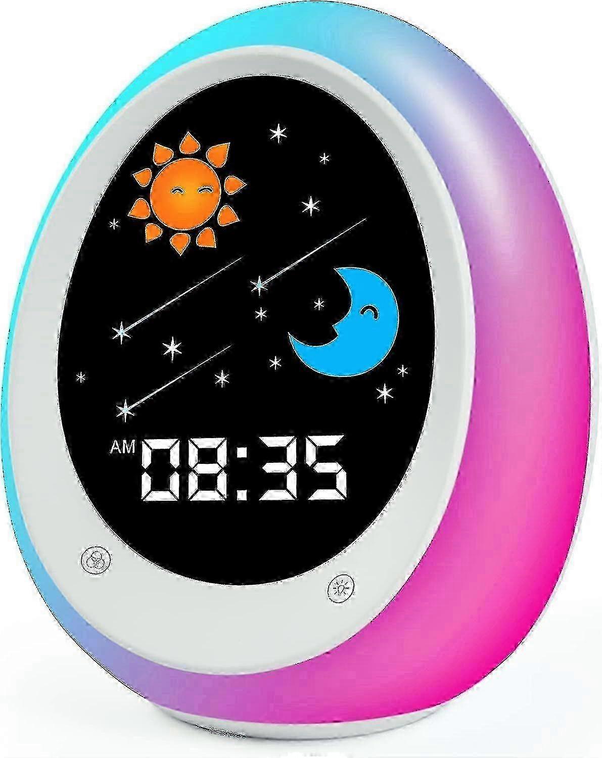 2025 Routine Helper Sleep Trainer, Kids Alarm Clock,nursery Noise Machine Night Light With Nap Timer For