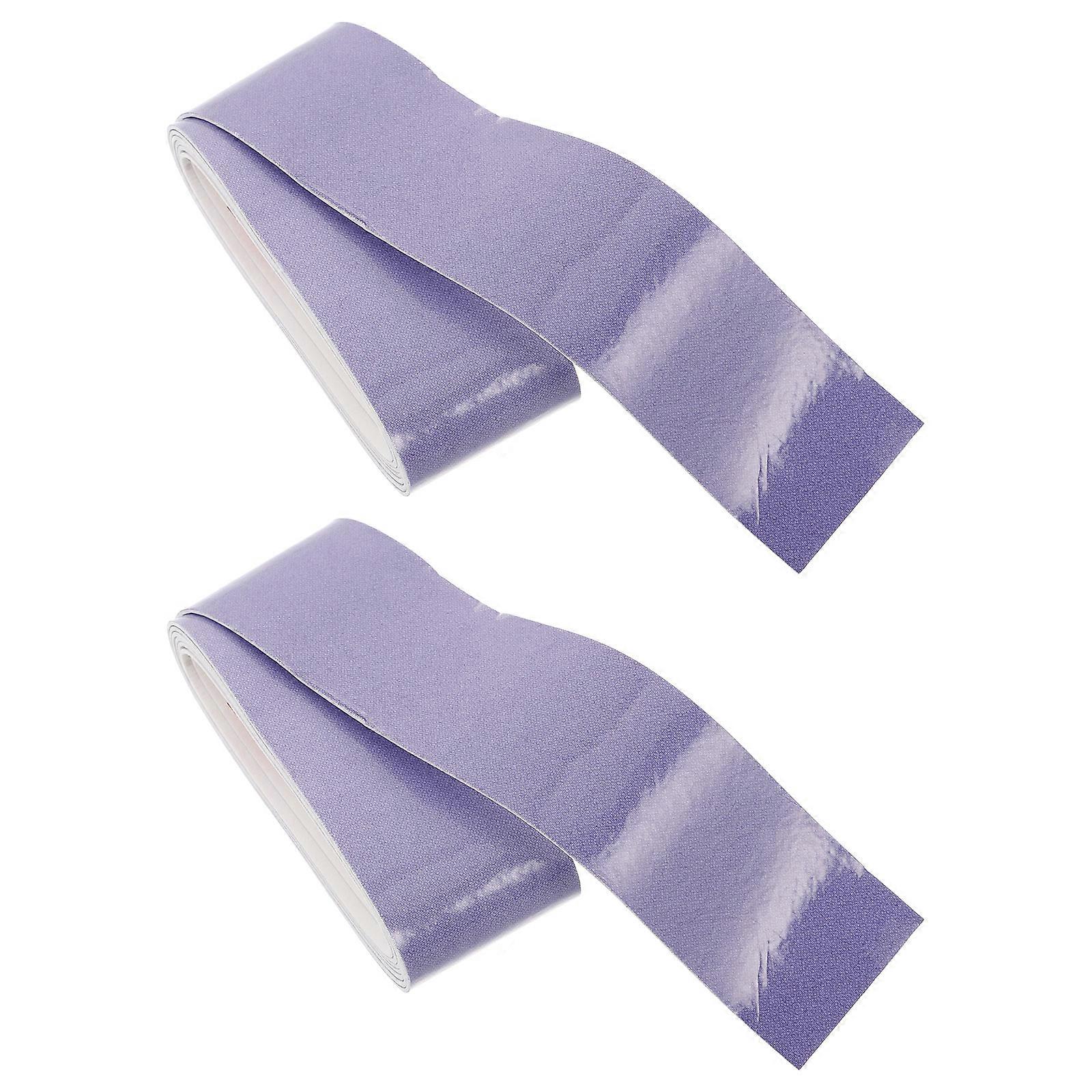 Badminton Racket Cushion Wrap Tennis Overgrip Tape Anti-Slip Elastic Handle Wrap Sports Matches 2Pcs