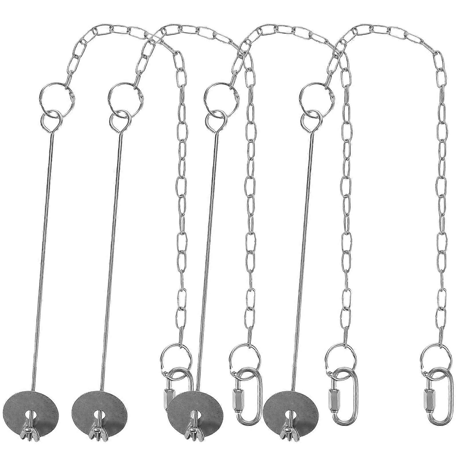 Fourchette à suspendre pour oiseaux, support pour aliments, brochettes, usage extérieur, 4 pièces
