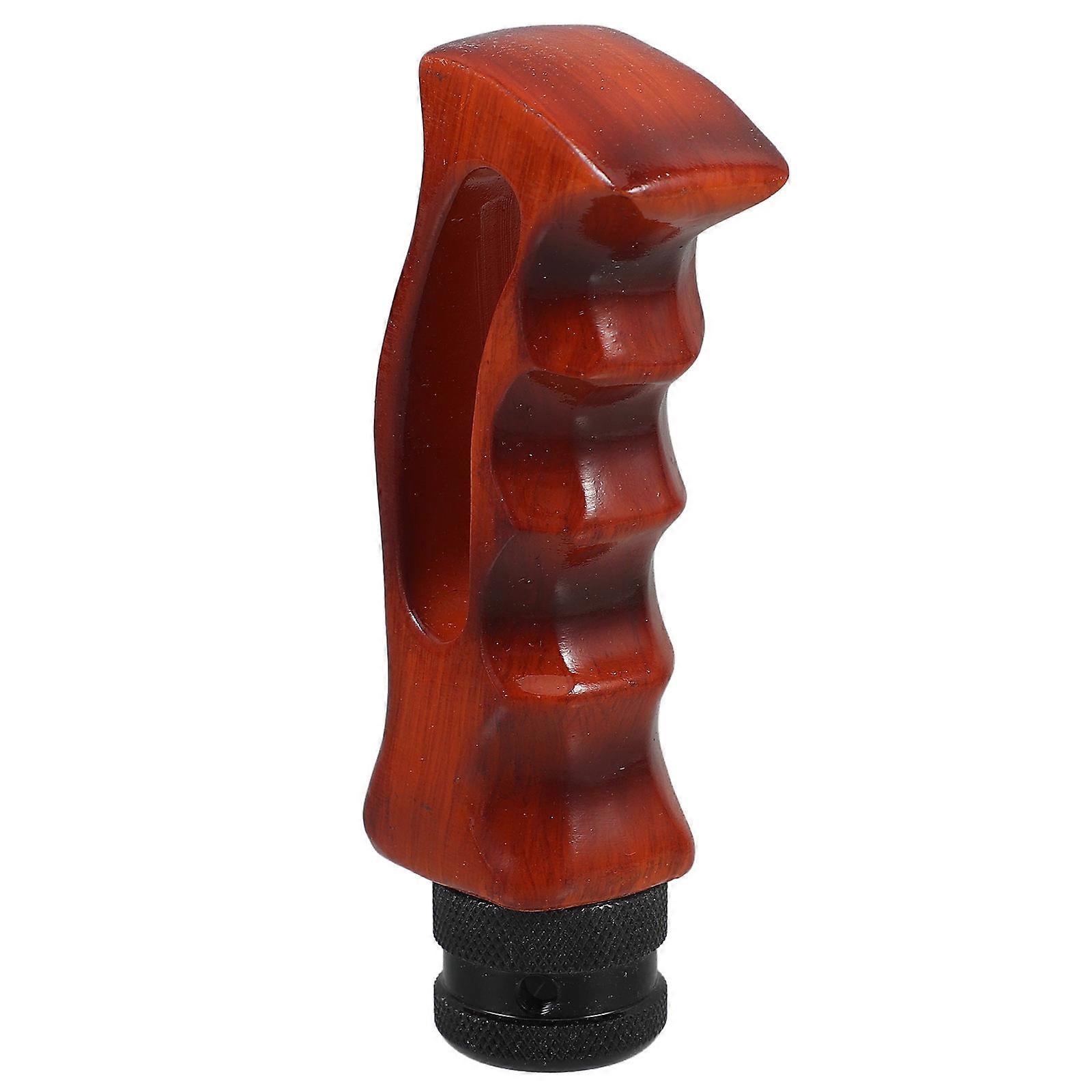 Car Shift Knob Gear Shift Knob Manual Transmission Cars Light Brown Resin Smooth Shifting 1Pcs